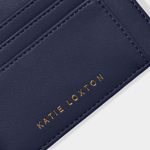 Katie Loxton Lily Card Holder | Midnight Blue