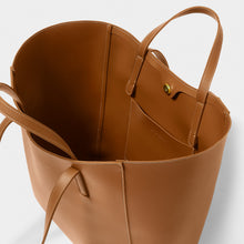 Load image into Gallery viewer, Katie Loxton Perri Tote Bag | Cognac