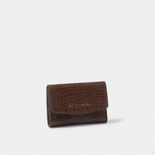 Load image into Gallery viewer, Katie Loxton Marni Faux Croc Wallet | Chocolate