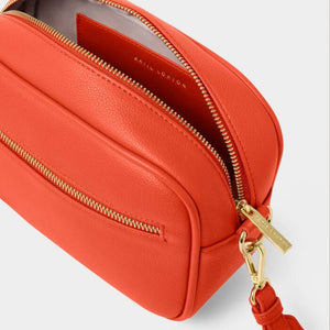 Katie Loxton Hallie Crossbody Bag | Deep Orange