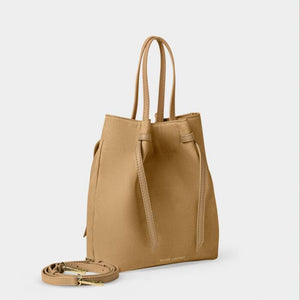 Katie Loxton Celina Suedette Bucket Bag | Camel Suedette