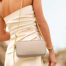 Load image into Gallery viewer, Katie Loxton Remi Slider Chain Crossbody Bag | Light Taupe