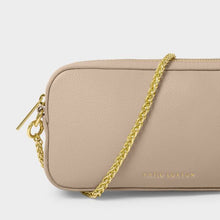 Load image into Gallery viewer, Katie Loxton Remi Slider Chain Crossbody Bag | Light Taupe