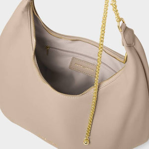 Katie Loxton Remi Slider Chain Shoulder Bag | Light Taupe