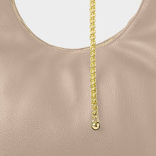 Load image into Gallery viewer, Katie Loxton Remi Slider Chain Shoulder Bag | Light Taupe