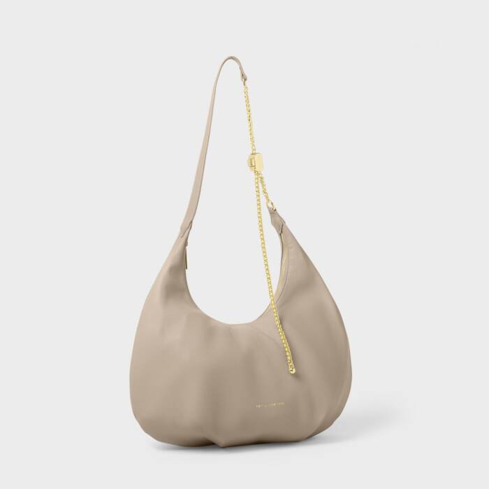 Katie Loxton Remi Slider Chain Shoulder Bag | Light Taupe