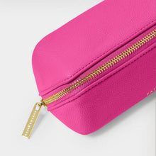 Load image into Gallery viewer, Katie Loxton Small Make Up/Wash Bag | Magenta