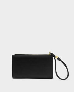 Katie Loxton Arden Large Braided Wristlet Purse | Black