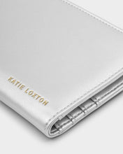 Load image into Gallery viewer, Katie Loxton Arden Large Braided Wristlet Purse | Silver
