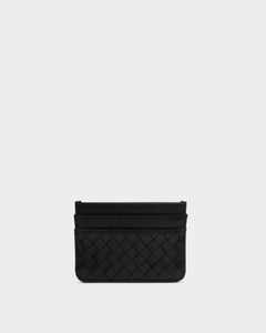 Katie Loxton Nova Woven Texture Cardholder | Black