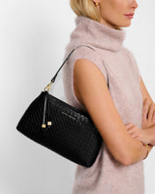 Load image into Gallery viewer, Katie Loxton Nova Small Shoulder Bag | Black Woven
