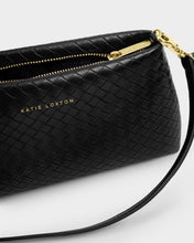 Load image into Gallery viewer, Katie Loxton Nova Small Shoulder Bag | Black Woven