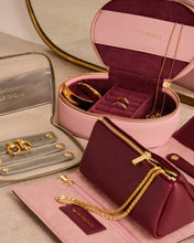 Load image into Gallery viewer, Katie Loxton Oval Jewelry Box | A Little Sparkle Rose Pink