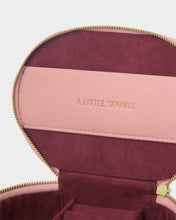 Load image into Gallery viewer, Katie Loxton Oval Jewelry Box | A Little Sparkle Rose Pink