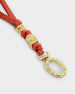 Katie Loxton Lyla Bag Charm Keyring | Deep Orange
