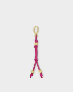 Katie Loxton Gia Bag Charm Keyring | Fuchsia