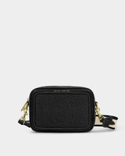Load image into Gallery viewer, Katie Loxton Avery Raffia Small Crossbody Bag | Black Raffia