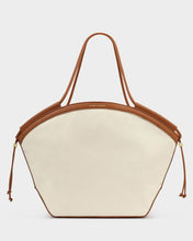 Load image into Gallery viewer, Katie Loxton Florence Tote Bag | Canvas / Cognac