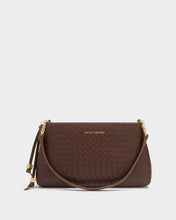 Load image into Gallery viewer, Katie Loxton Nova Small Shoulder Bag | Dark Chocolate Woven