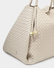 Load image into Gallery viewer, Katie Loxton Nova Hand Woven Large Shoulder Bag | Oyster