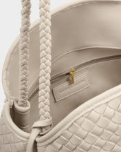 Load image into Gallery viewer, Katie Loxton Nova Hand Woven Large Shoulder Bag | Oyster