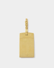 Load image into Gallery viewer, Katie Loxton Luggage Tag | Beach Please | Butter Yellow