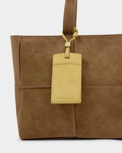 Load image into Gallery viewer, Katie Loxton Luggage Tag | Beach Please | Butter Yellow