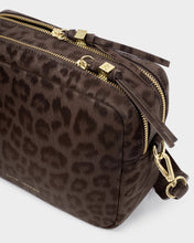 Load image into Gallery viewer, Katie Loxton Lottie Large Crossbody | Chocolate Leopard