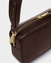 Load image into Gallery viewer, Katie Loxton Avery Small Crossbody Bag | Chocolate Eel