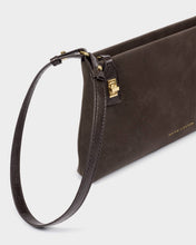 Load image into Gallery viewer, Katie Loxton Orin Twist Lock Small Shoulder | Bitter Chocolate