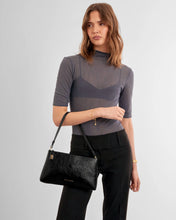 Load image into Gallery viewer, Katie Loxton Orin Twist Lock Small Shoulder | Black
