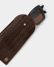 Load image into Gallery viewer, Katie Loxton Glasses Sleeve | Chocolate Woven