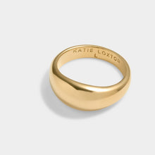 Load image into Gallery viewer, Katie Loxton Aura Dome Ring | Gold Coated