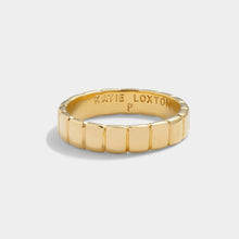 Load image into Gallery viewer, Katie Loxton Amulet Skinny Ring | Gold Coated