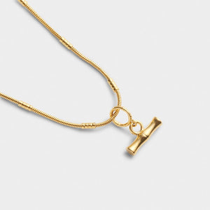 Katie Loxton Bamboo Necklace | Gold Coated