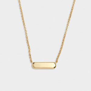 Katie Loxton With Love | Signet Necklace | Gold Coated