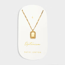 Load image into Gallery viewer, Katie Loxton Optimism | Spinning Amulet Necklace | Gold Coated