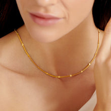 Load image into Gallery viewer, Katie Loxton Celeste Snake Chain Necklace | Gold Coated