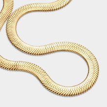 Load image into Gallery viewer, Katie Loxton Ciana Large Snake Chain Necklace | Gold Coated