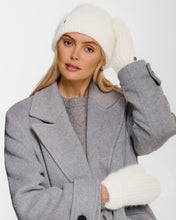 Load image into Gallery viewer, Katie Loxton Gift Boxed Hat And Mitten Set | White