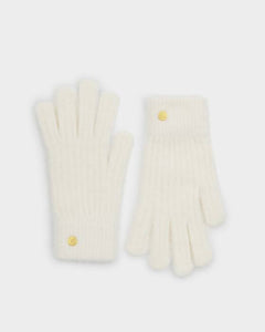 Katie Loxton Gift Boxed Soft Knit Gloves | White
