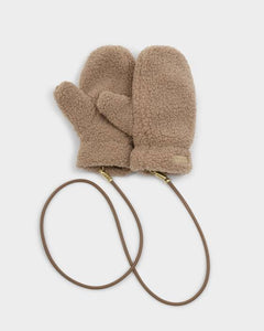 Katie Loxton Teddy Mittens | Tan