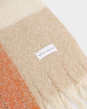 Load image into Gallery viewer, Katie Loxton Tassel Scarf | Lilac &amp; Orange Mix