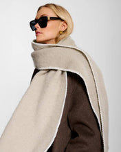 Load image into Gallery viewer, Katie Loxton Whipstitch Scarf | Taupe