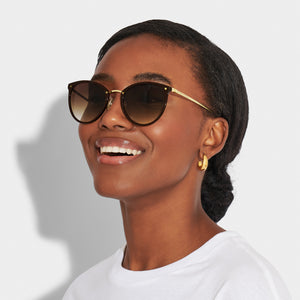 Katie Loxton Santorini Sunglasses | Cacao