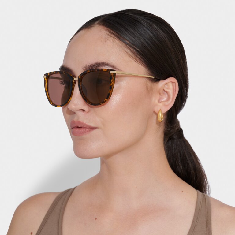 Katie Loxton Sardinia Sunglasses | Tortoiseshell