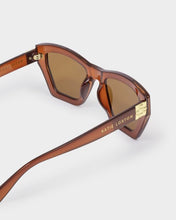 Load image into Gallery viewer, Katie Loxton Palma Sunglasses | Chocolate Transparent