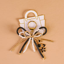 Load image into Gallery viewer, Layered Bows Bag Charm - Luxe Glam