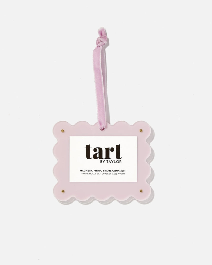 Tart by Taylor Lavender Acrylic Frame Ornament