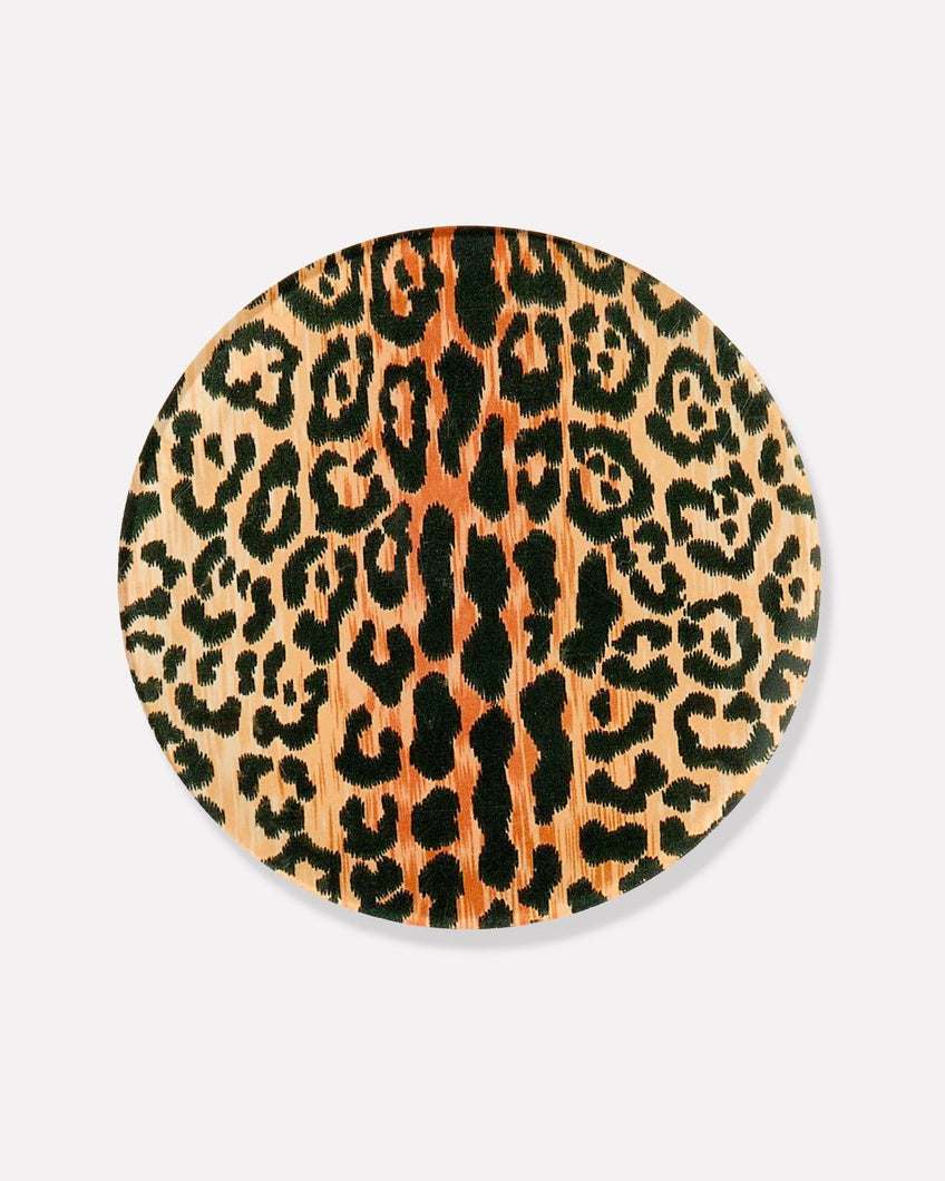 Tart by Taylor Leopard Print Coaster